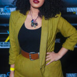 Celebrity Wardrobe Stylist Pilar Scratch attends DJ Sus One Dinner & a Movie